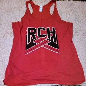 🔥🔥2XHP🔥🔥7-20-22🔥5-15-23🔥NWOT NEXTLEVEL APPAREL TANK TOP RED PLUS SZ 2XL